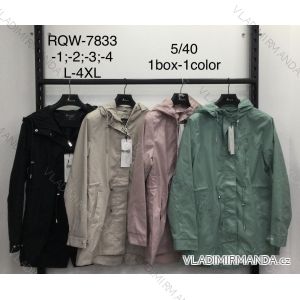 Bunda slabá s kapucňou dámska nadrozmer (L-4XL) NATURE NAT24RQW-7833