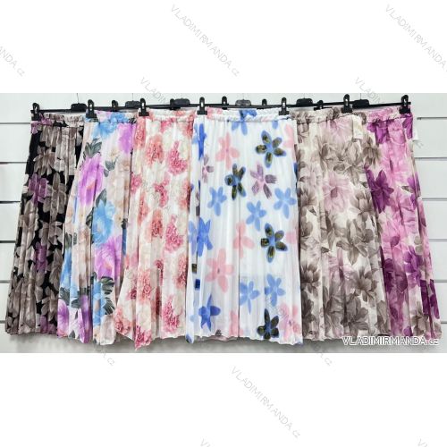 Sukně dlouhá dámská (S/M ONE SIZE) ITALSKÁ MÓDA IMWCP24033