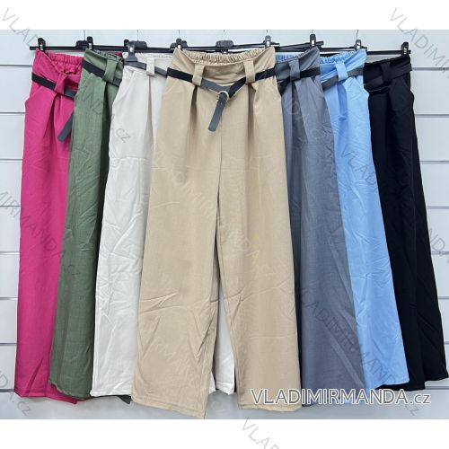 Damen-Stretchhose lang (S / M ONE SIZE) ITALIAN FASHION IMWB221597