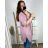 Tunika s príveskom krátky rukáv dámska nadrozmer (6XL/7XL ONE SIZE) TALIANSKA MÓDA IMBM24017