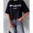 T-shirt short sleeve women (uni s-m) ITALIAN FASHION IMD20003 M / L zelená khaki