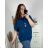 Tunika dlouhý rukáv dámská nadrozměr (3XL/4XL ONE SIZE) ITALSKÁ MÓDA IMWQ23126