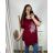 Tunika krátký rukáv dámské nadrozměrné (4XL/5XL/6/XL ONE SIZE) TURECKÁ MODA TM923TUNIKA