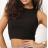 Women's sleeveless crop top (XS-XL) GLO-STORY GLO24WBX-B4435-1