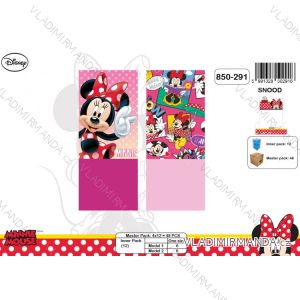 Nákrčník zimní minnie mouse dětský dívčí (one size) SETINO 850-291