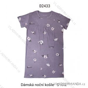 Noční košile krátký rukáv dámská (S-2XL) WOLF D2433