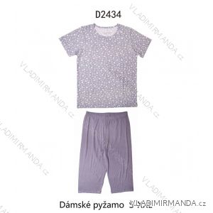 Pyžamo krátké krátký rukáv dámské (S-2XL) WOLF D2434