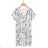 T-shirt short sleeve women (S-XL) GLO-STORY GLO20WPO-B0636