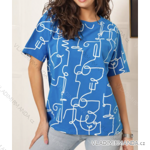 Damen-Kurzarm-T-Shirt (S-XL) GLO-STORY GLO24WPO-3614