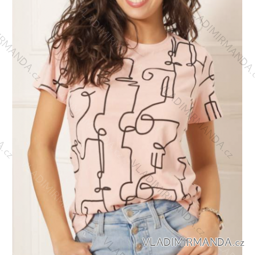 Women's Short Sleeve T-Shirt (S-XL) GLO-STORY GLO24WPO-3622