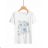 Damen-Kurzarm-T-Shirt (S-XL) GLO-STORY GLO24WPO-3625