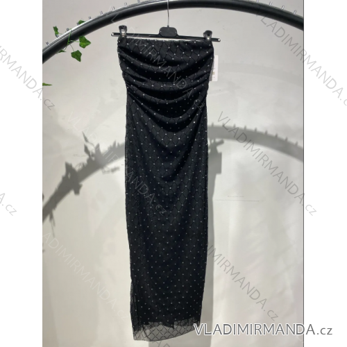 Women's Sleeveless Long Party Dress (S/M ONE SIZE) ITALIAN FASHION IMPLS2323888