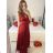 Women's Sleeveless Long Party Dress (S/M ONE SIZE) ITALIAN FASHION IM9235192 - Colour   black - Size   S/M