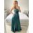 Women's Summer Elegant Sparkly Sequin Strap Dress (S/M ONE SIZE) ITALIAN FASHION IMPBB23O3837