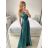 Women's Summer Elegant Sparkly Sequin Strap Dress (S/M ONE SIZE) ITALIAN FASHION IMPBB23O3837