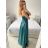 Women's Summer Elegant Sparkly Sequin Strap Dress (S/M ONE SIZE) ITALIAN FASHION IMPBB23O3837
