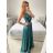 Women's Summer Elegant Sparkly Sequin Strap Dress (S/M ONE SIZE) ITALIAN FASHION IMPBB23O3837
