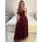 Langes, elegantes Partykleid für Damen (Einheitsgröße S/M) ITALIAN FASHION IM923MARINA