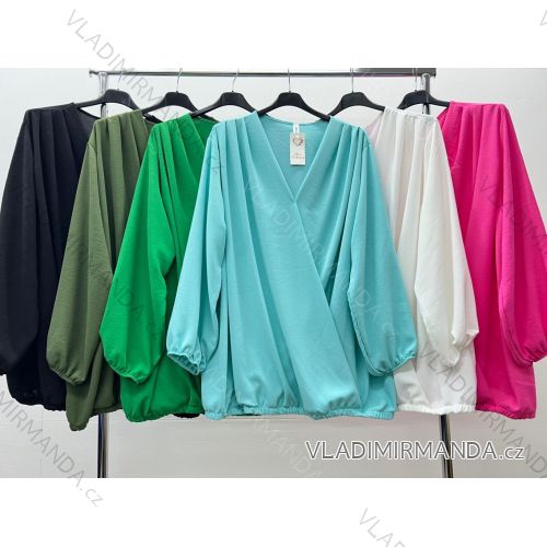 Tunika dlhý rukáv dámska nadrozmer (3XL/4XL/5XL ONE SIZE) TALIANSKA MóDA IM424063