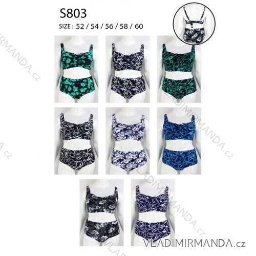 Plavky dvoudílné dámské nadrozměrné (52-60) MODERA S803