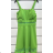 Women's Strapless Summer Dress (S/M ONE SIZE) ITALIAN FASHION IMPSH23V2796A zelená neon S / M