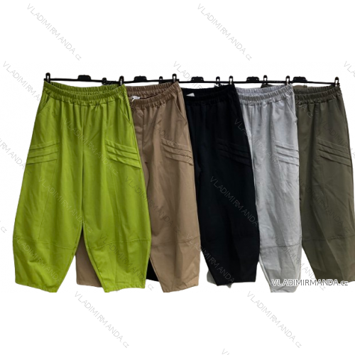 Women's Long Stretch Pants (L/XL ONE SIZE) ITALIAN FASHION IMC23090