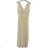 Women's Long Casual Elegant Sleeveless Dress (S/M ONE SIZE) ITALIAN FASHION IMPSH233584/DU khaki