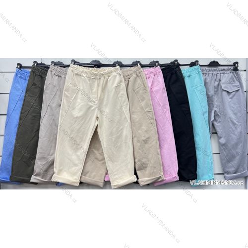 Women's stretch trousers long (S / M ONE SIZE) ITALIAN FASHION IMWB221597