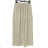 Kalhoty dlouhé letní dámské se sňurkou (S/M/L ONE SIZE) ITALSKÁ MÓDA IMD23355/DU M/L hnědá