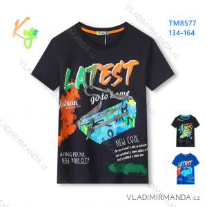 T-Shirt Kurzarm Kinder Mädchen (116-146) KUGO B2855