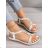 Sandále dámske (36-41) SSHOES OBUV OBSS24BG148