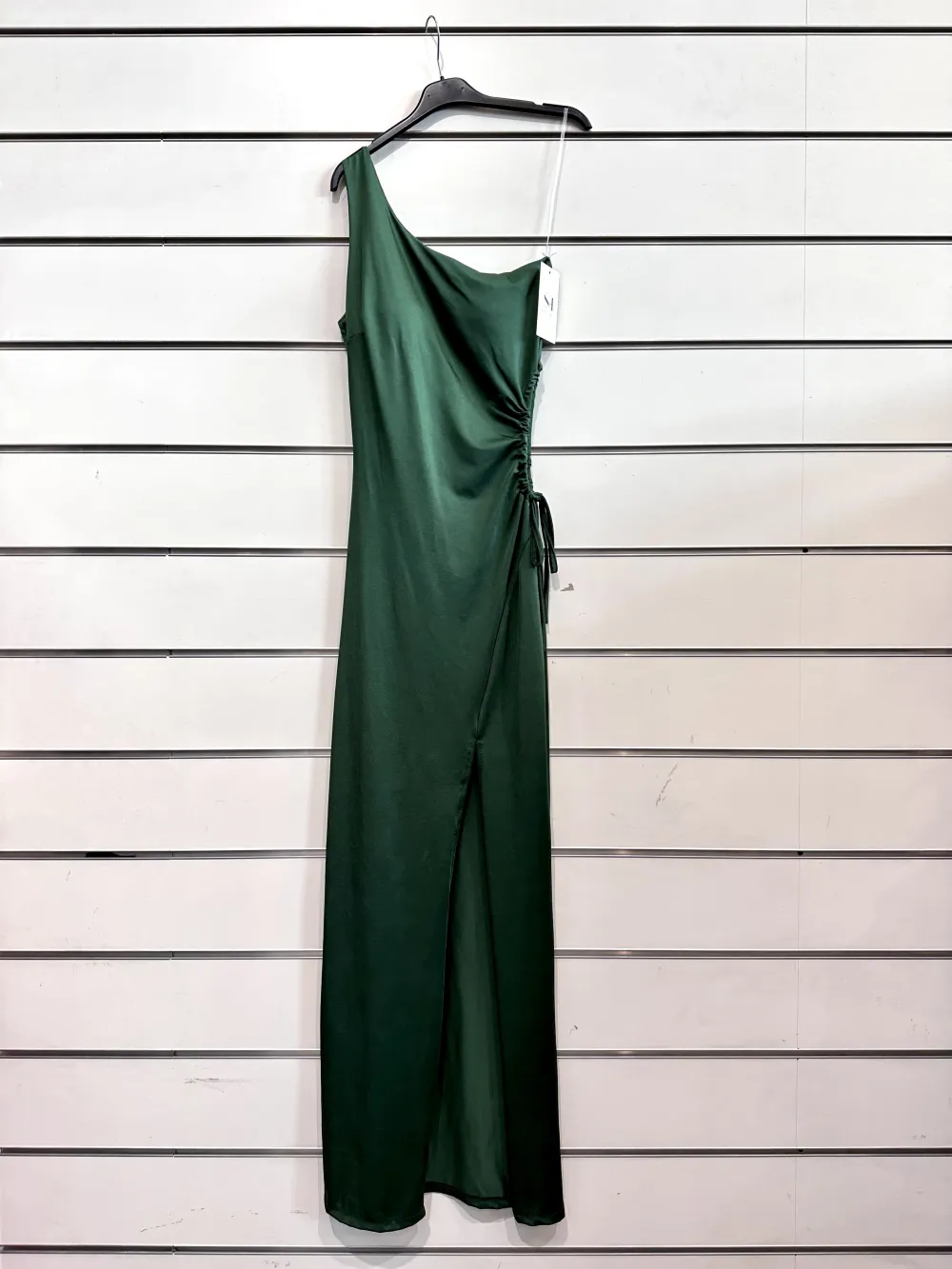 Women's Strapless Short Party Dress (S/M ONE SIZE) ITALIAN FASHION IMPSH23C662 dark green S / M