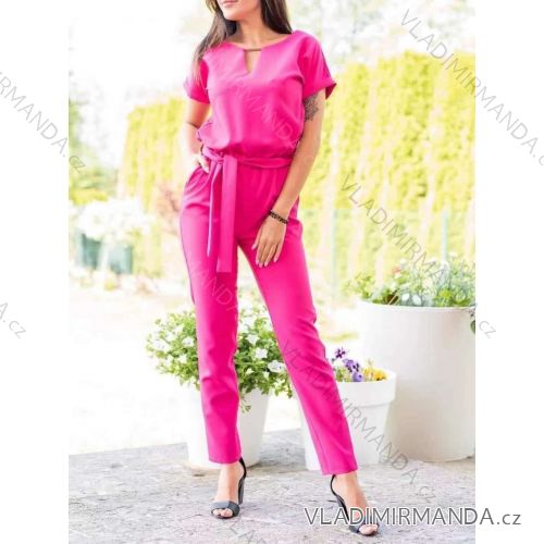 Women's Long Elegant Long Sleeve Jumpsuit (S/M ONE SIZE) ITALIAN FASHION IMWA23289