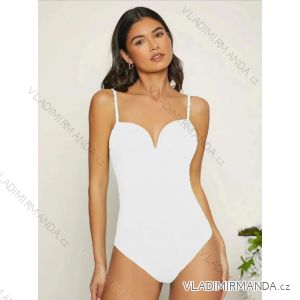 Body elegantní na ramínka dámské (S/M ONE SIZE) ITALSKÁ MÓDA IMM24M0011/DU