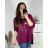 Tunika dlouhý rukáv dámská nadrozměr (3XL/4XL/5XL/6XL ONE SIZE) ITALSKÁ MÓDA IMWQ24030