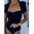 Langarm-Body für Damen (Einheitsgröße S/M) ITALIAN FASHION IMWAE234304