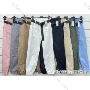 Women's stretch trousers long (S / M ONE SIZE) ITALIAN FASHION IMWB221597