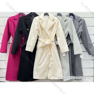 Schlanker langärmliger Trenchcoat für Damen (Einheitsgröße S/M) ITALIAN FASHION IMWCP24072