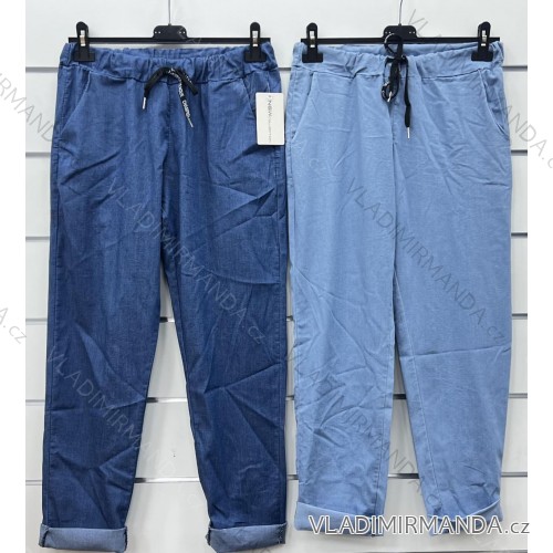 Women's stretch trousers long (S / M ONE SIZE) ITALIAN FASHION IMWB221597