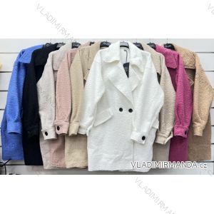 Schlanker langärmliger Trenchcoat für Damen (Einheitsgröße S/M) ITALIAN FASHION IMWCP24072