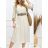 Women's Long Sleeve Hoodie Dress (S / M ONE SIZE) ITALIAN FASHION IMWA216095