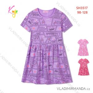 Šaty krátký rukáv dětské dívčí (98-128) KUGO SH3517