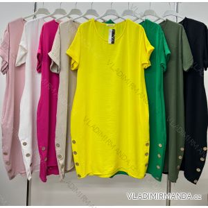 Shirt extended 3/4 long sleeve women's (L/XL/2XL ONE SIZE) ITALIAN FASHION IM423025
