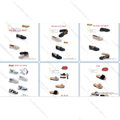 katalog obuv jaro-léto dámská, pánská, dětská sandále, pantofle, botasky, polobotky, společenské OBGG24JARO