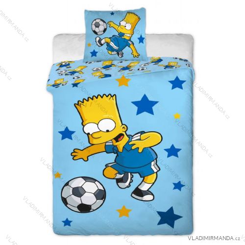 Povlečení simpsonovi dětské chlapecké (140*200) JF BARTBLUE
