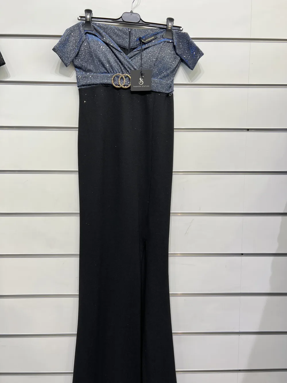 Women's Strapless Short Party Dress (S/M ONE SIZE) ITALIAN FASHION IMPSH23C662 Light blue S / M