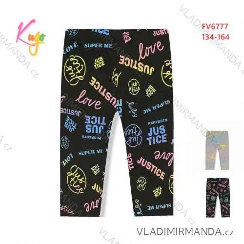 Leggings hot long kids teen girl (116-146) KUGO FL6752
