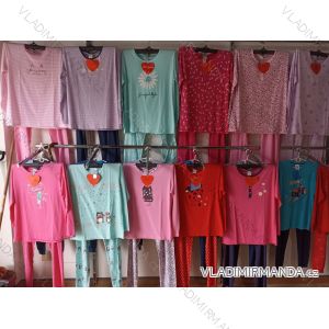 Pajamas short with short sleeves teenage girls (134-164) KUGO WP0913