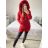 Women's winter coat (S-2XL) POLISH FASHION PMWC23R8165 red XXL