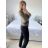 Women's Elegant Long Sleeve Dress (S/M ONE SIZE) ITALIAN FASHION IMM23M6062